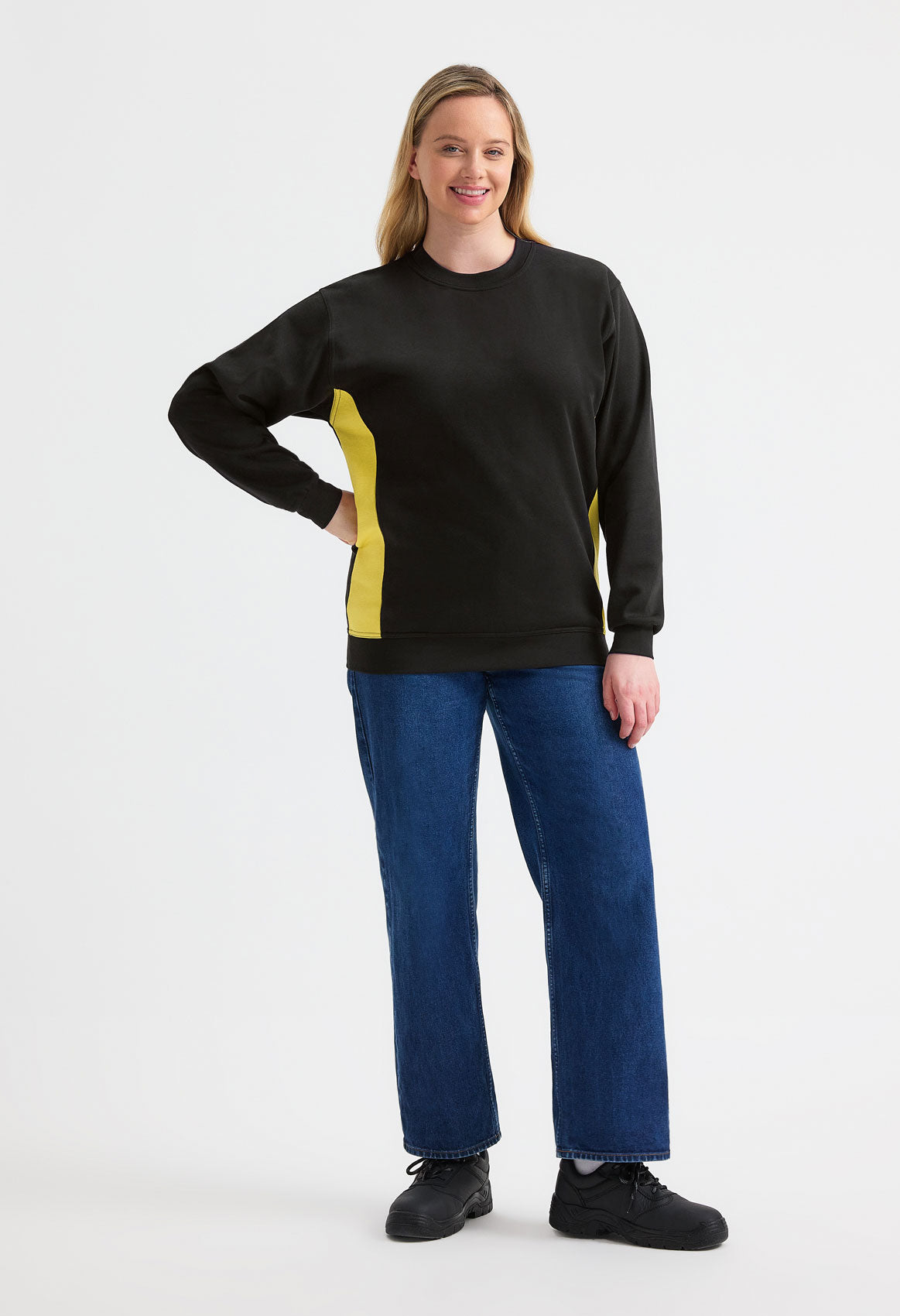 TWO TONE CREW NEW SWEATSHIRT