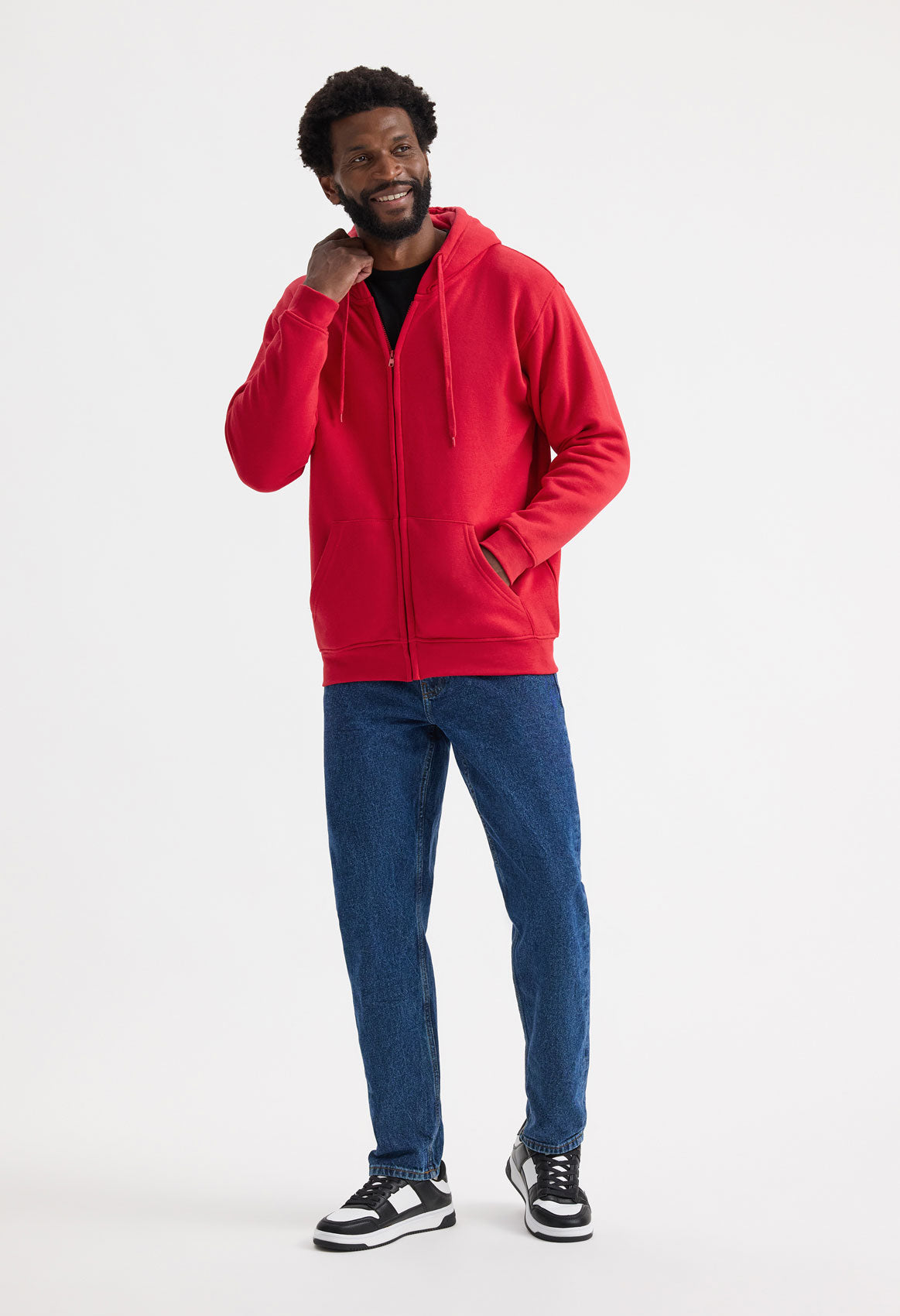 CLASSIC FULL ZIP HOODED SWEATSHIRT