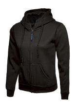 LADIES CLASSIC FULL ZIP HOODED SWEATSHIRT