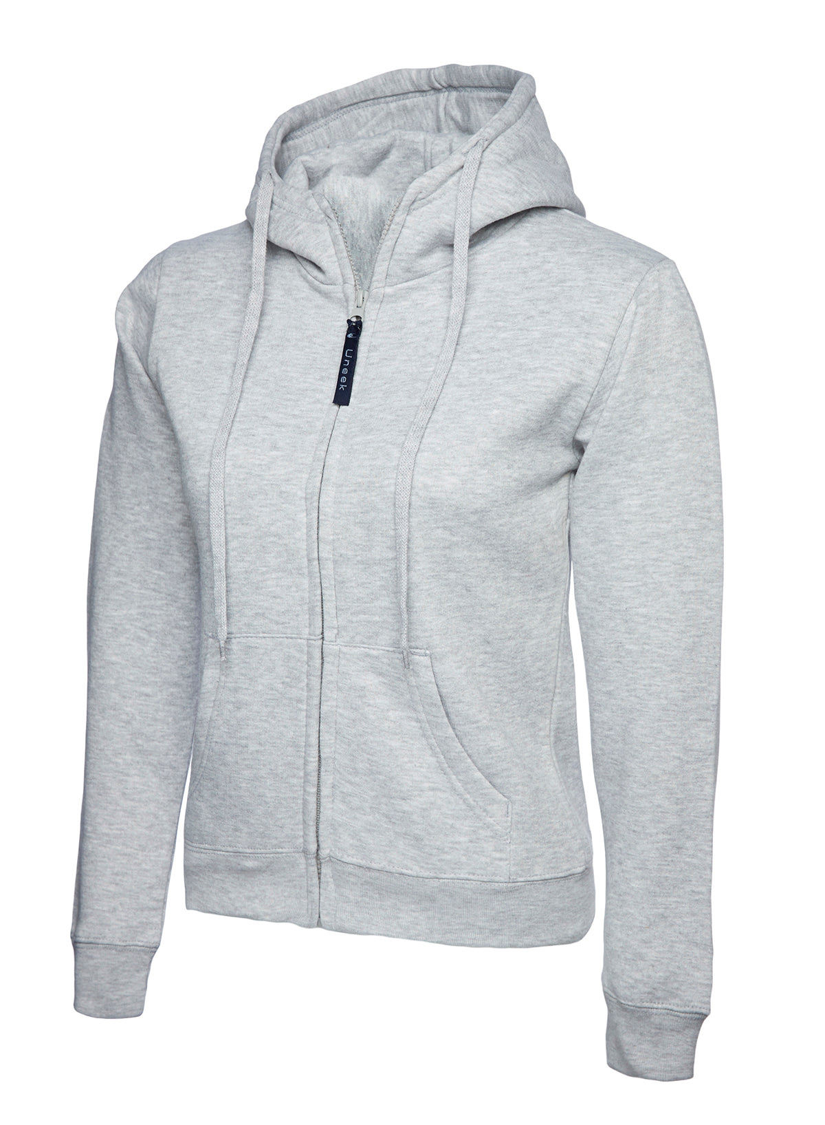 LADIES CLASSIC FULL ZIP HOODED SWEATSHIRT