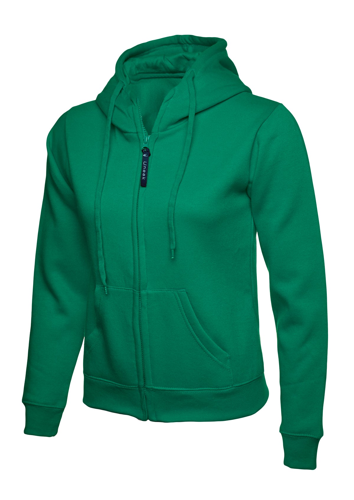 LADIES CLASSIC FULL ZIP HOODED SWEATSHIRT