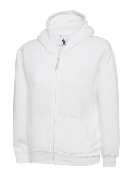 Uneek Childrens Classic Full Zip Hooded Sweatshirt