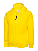 Uneek Childrens Classic Full Zip Hooded Sweatshirt