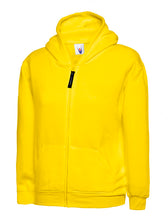 Uneek Childrens Classic Full Zip Hooded Sweatshirt