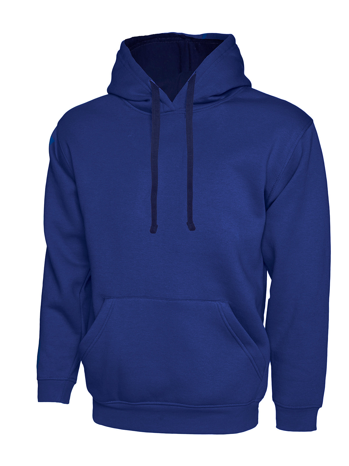 CONTRAST HOODED SWEATSHIRT