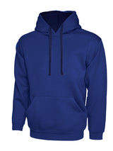 CONTRAST HOODED SWEATSHIRT