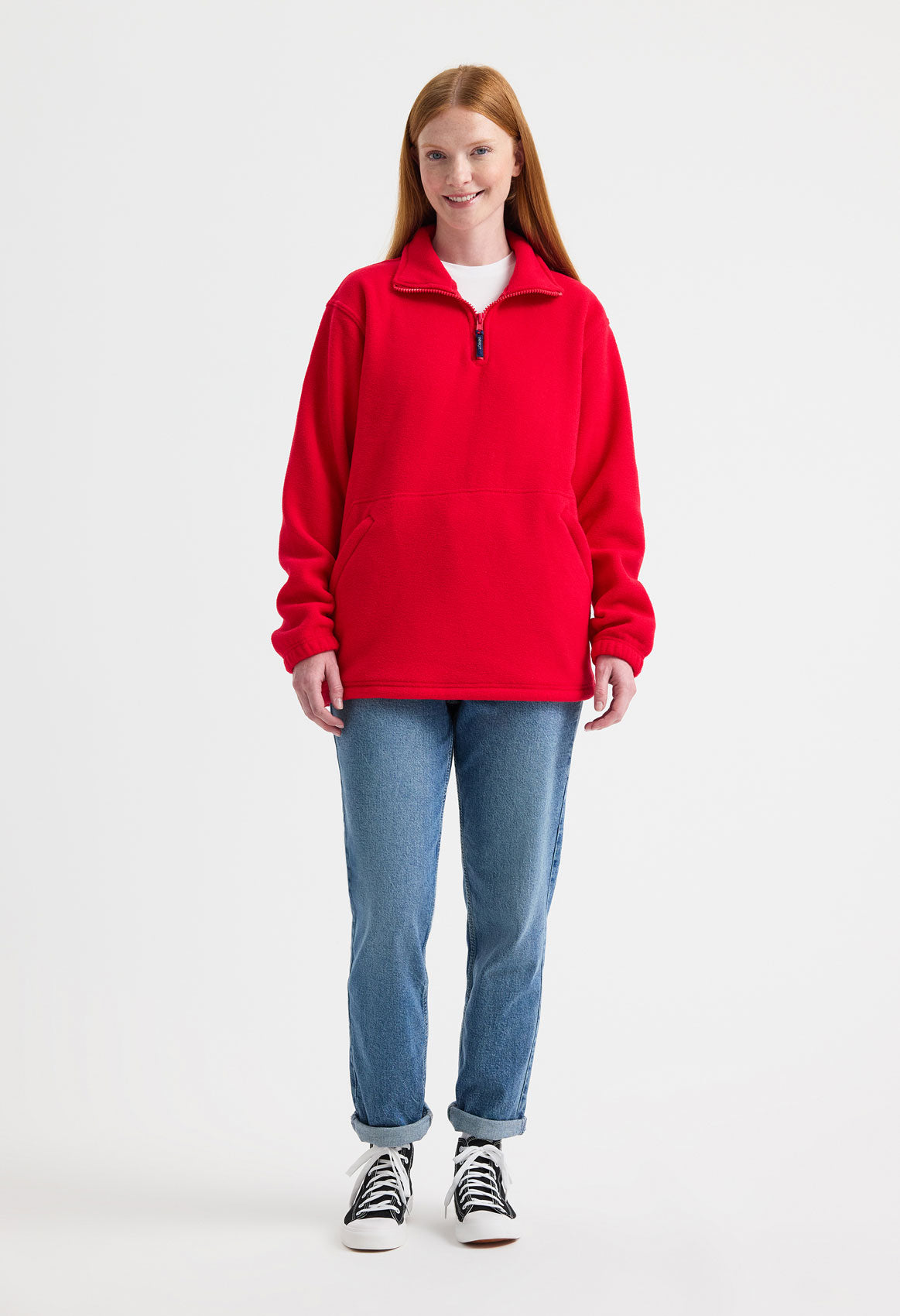 PREMIUM 1/4 ZIP MICRO FLEECE JACKET