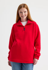 PREMIUM 1/4 ZIP MICRO FLEECE JACKET