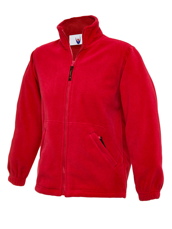 Uneek Childrens Full Zip Warm Fleece