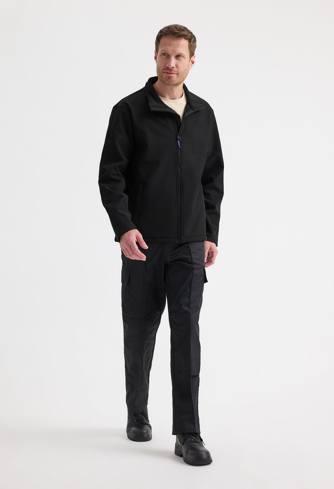 UNISEX FULL ZIP SOFT SHELL JACKET