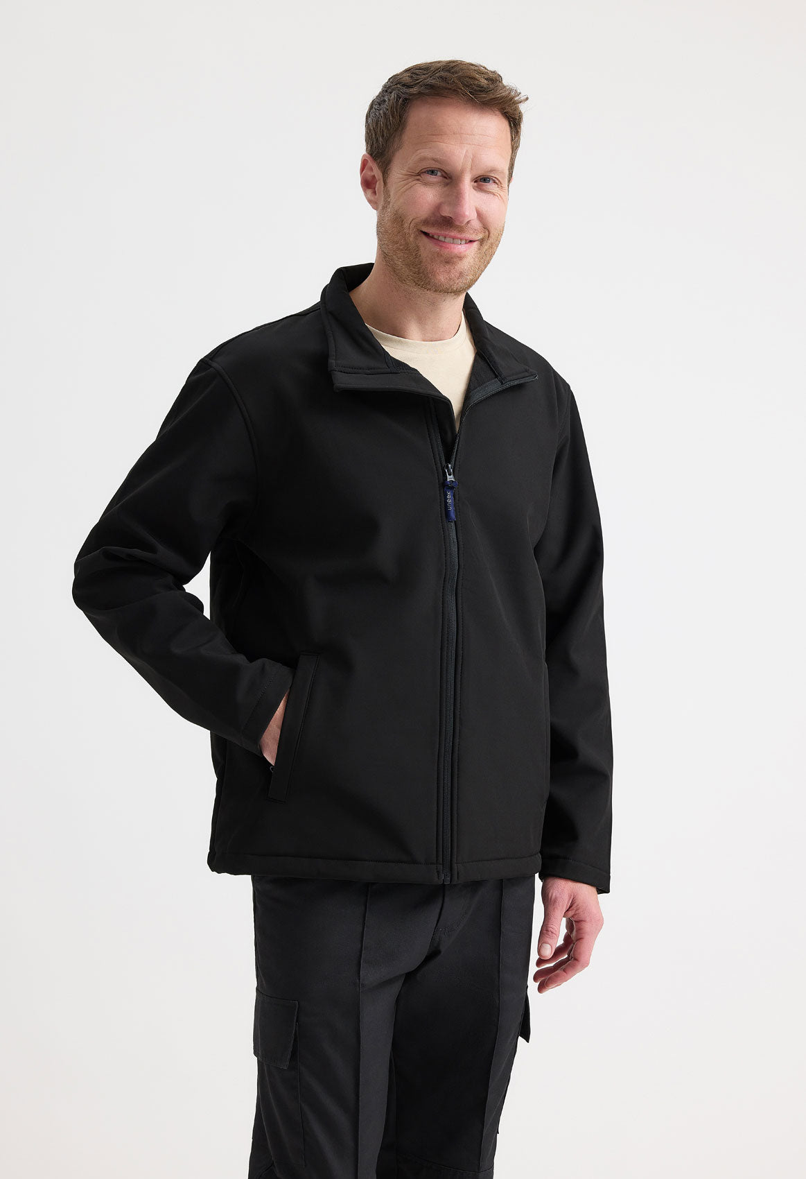 UNISEX FULL ZIP SOFT SHELL JACKET