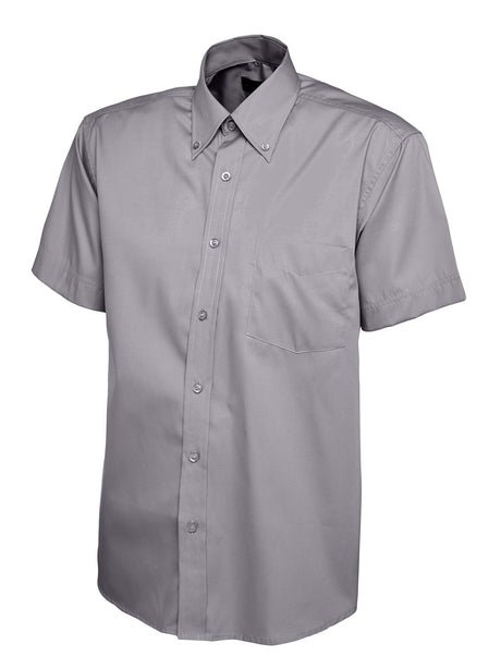 MENS PINPOINT OXFORD HALF SLEEVE SHIRT