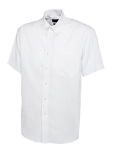 MENS PINPOINT OXFORD HALF SLEEVE SHIRT