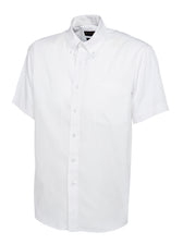 MENS PINPOINT OXFORD HALF SLEEVE SHIRT