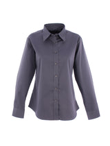 LADIES PINPOINT OXFORD FULL SLEEVE SHIRT