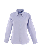 LADIES PINPOINT OXFORD FULL SLEEVE SHIRT