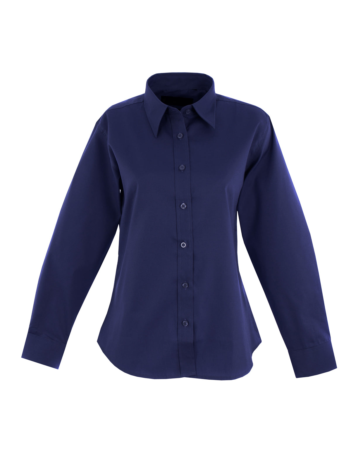 LADIES PINPOINT OXFORD FULL SLEEVE SHIRT