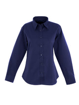 LADIES PINPOINT OXFORD FULL SLEEVE SHIRT