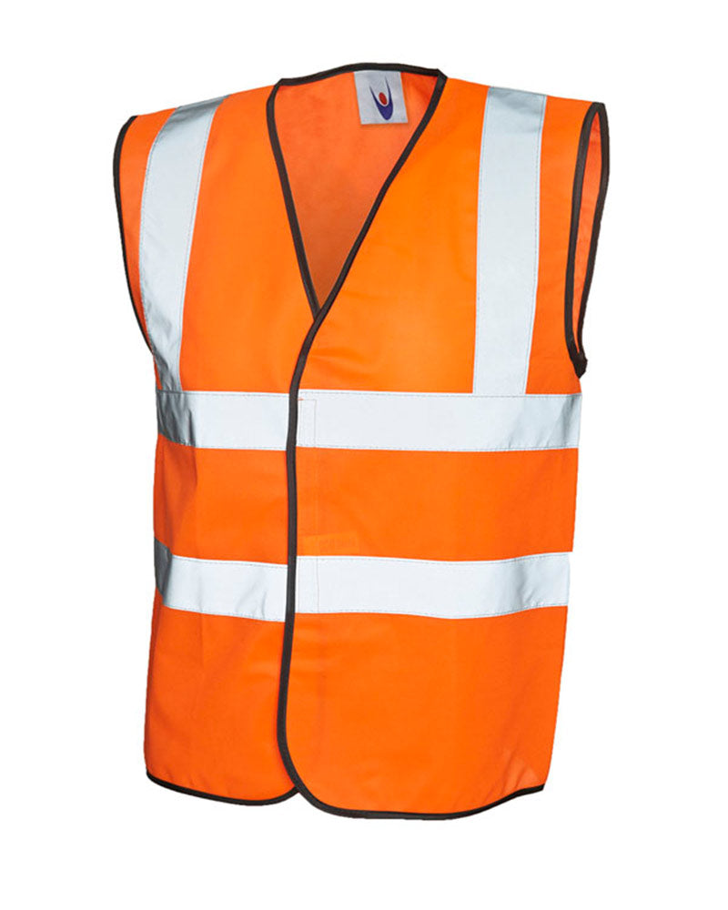 COLOURED HI VIS SAFETY VEST