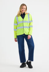 LONG SLEEVE HI VIS SAFETY VEST