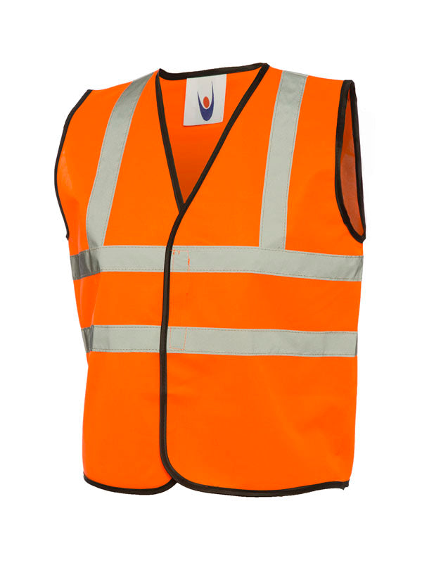 Uneek Childrens Hi Vis Safety Vest