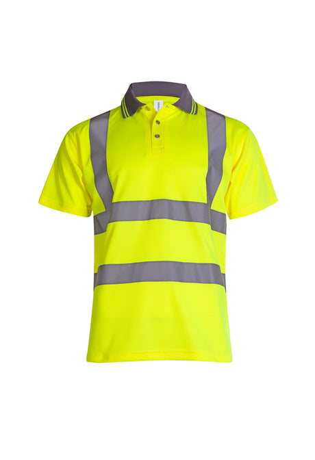 HI VIS SHORT SLEEVE POLO SHIRT