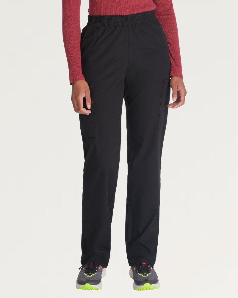 DICKIES EDS SIGNATURE WOMEN'S NATURAL RISE SCRUB CARGO TROUSER