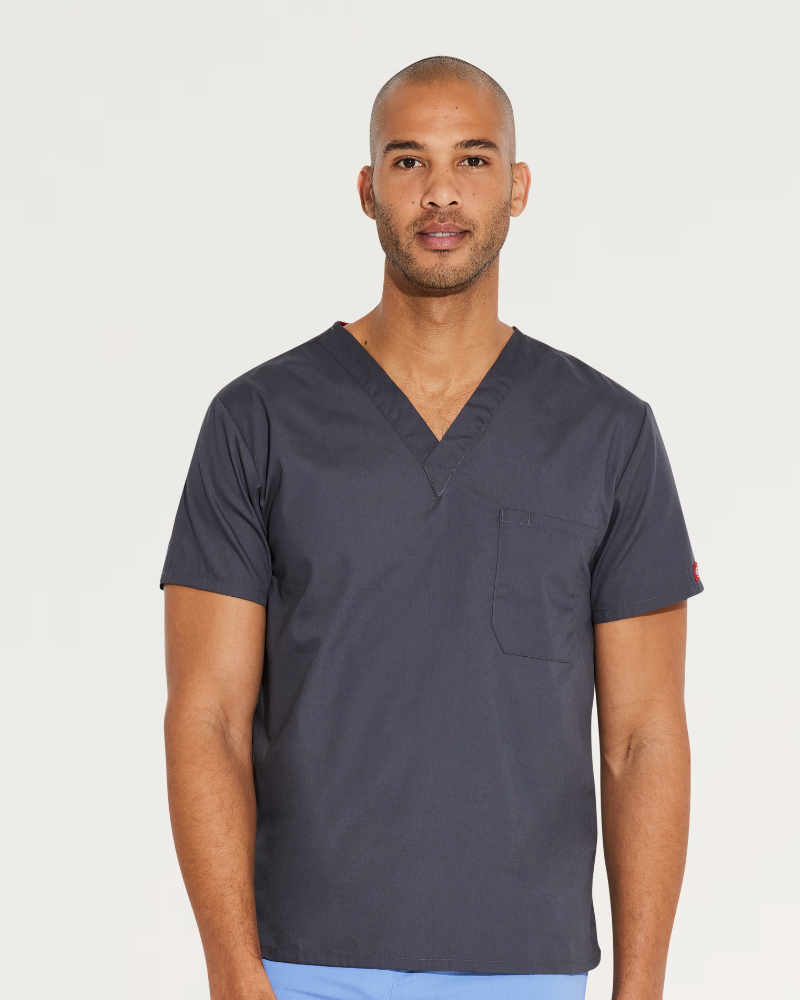 DICKIES EDS SIGNATURE UNISEX V-NECK SCRUB TOP