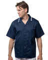 MEN'S NURSE TUNIC UNIFORM WITH CONCEALED STUD FASTEN