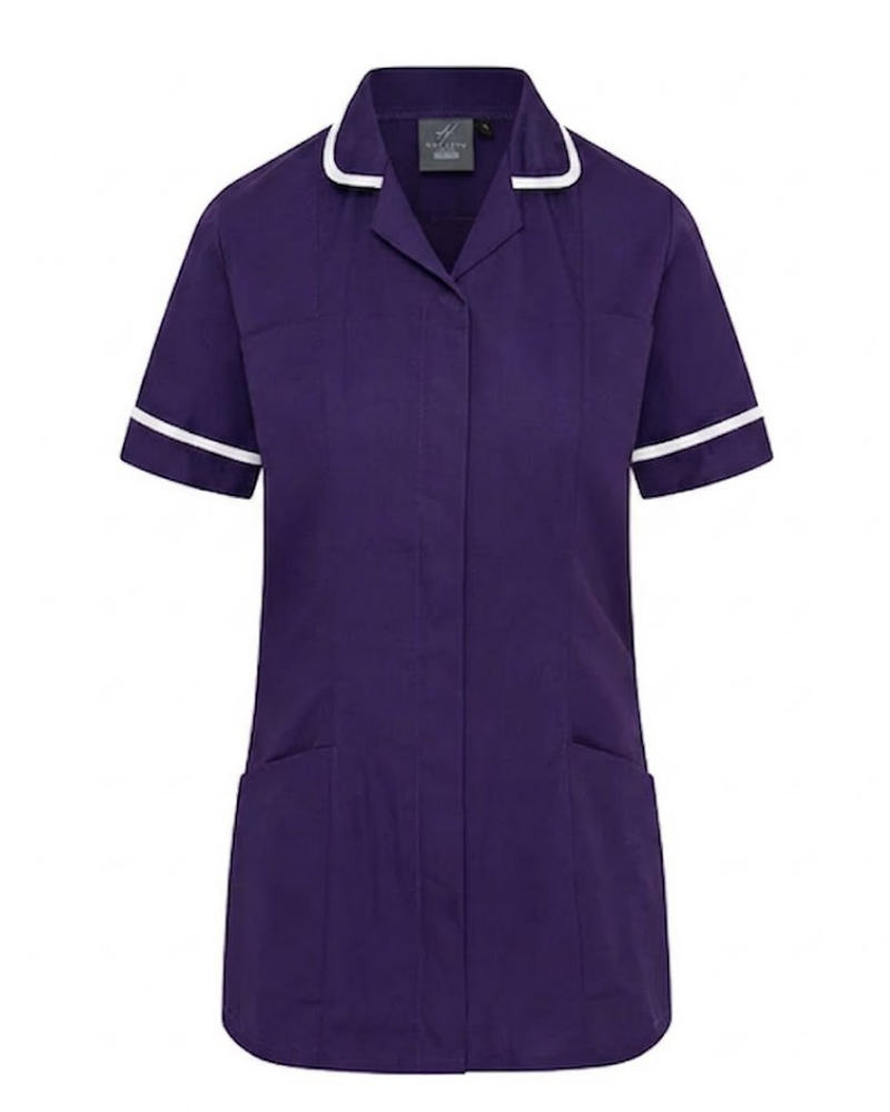Harveys™ Women's Nurse Tunic with Zip-Front (Rounded Collar)