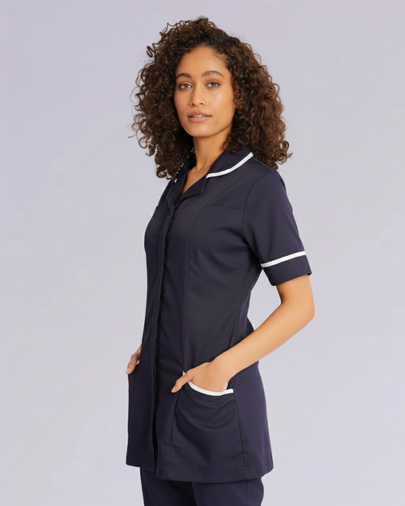 BEHRENS LADIES ZIP FRONT TUNIC
