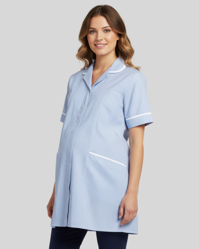 BEHRENS STRIPED MATERNITY TUNIC