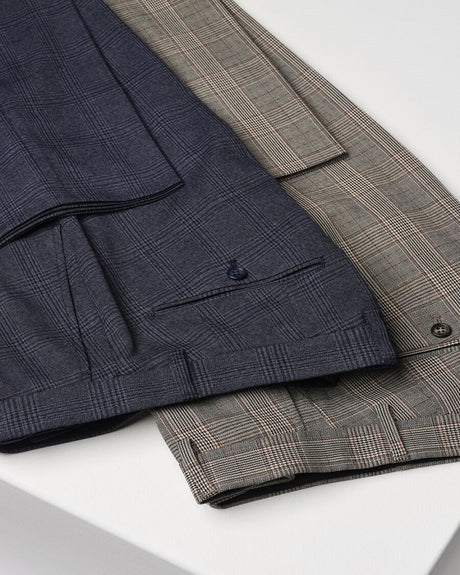 FABIAN SLIM FIT CHECK TROUSER-10570