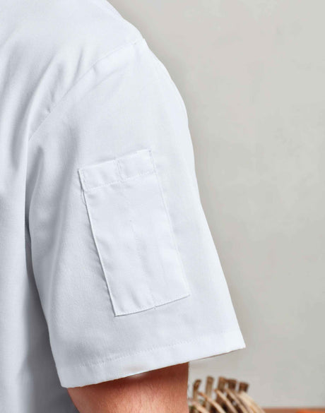 SHORT SLEEVE COOLCHECKER CHEF JACKET