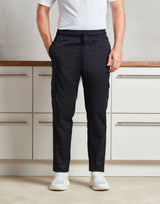 BLACK CHEF CARGO TROUSERS