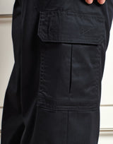 BLACK CHEF CARGO TROUSERS