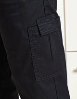 BLACK CHEF CARGO TROUSERS