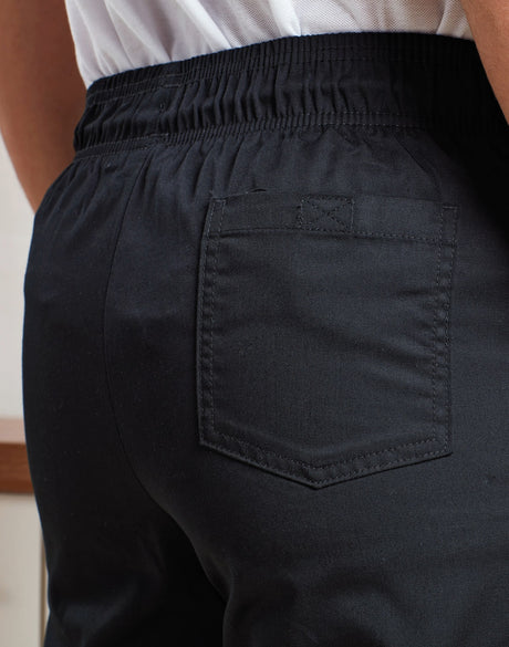 BLACK CHEF CARGO TROUSERS