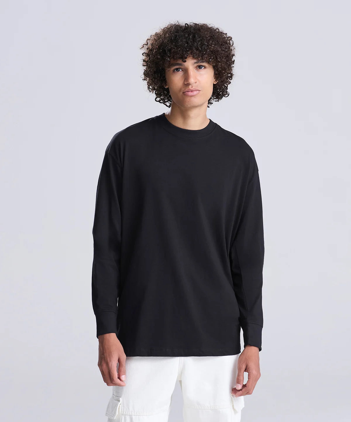 UNISEX OVERSIZED LONG-SLEEVE COTTON T-SHIRT