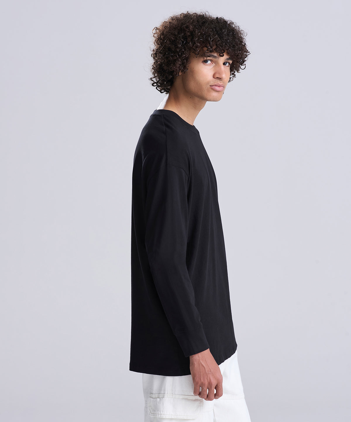 UNISEX OVERSIZED LONG-SLEEVE COTTON T-SHIRT