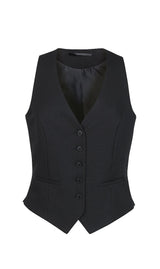 Ladies Black Waistcoat
