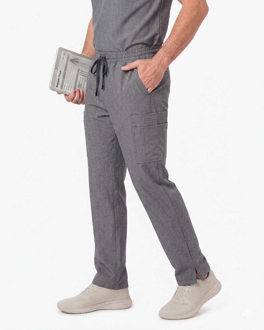 Alumea Men's Scrub Cargo Trousers
