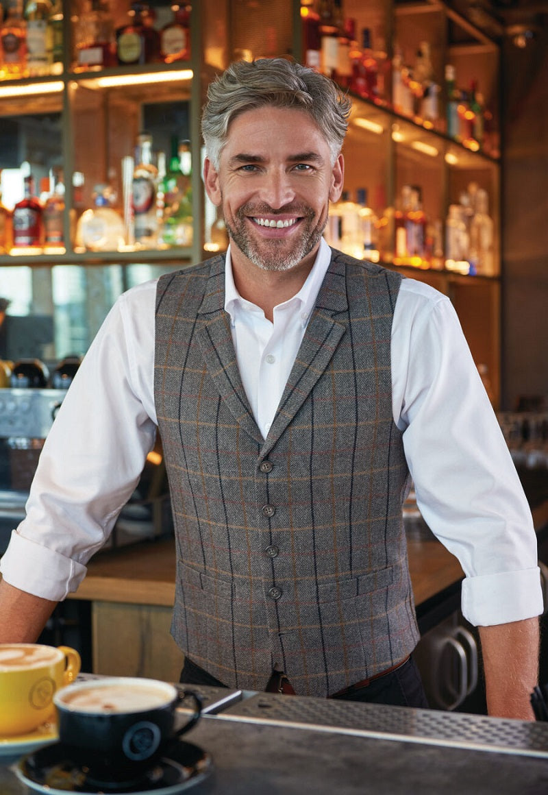 MEN'S MEMPHIS TWEED WAISTCOAT-0