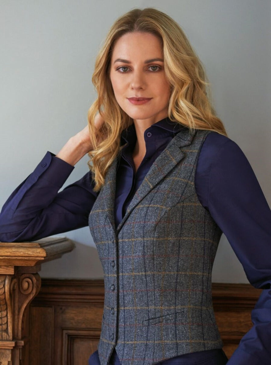 LADIES NASHVILLE TWEED WAISTCOAT-0