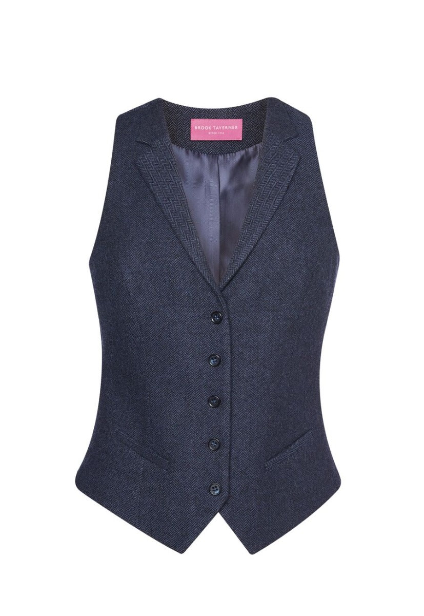 LADIES NASHVILLE TWEED WAISTCOAT-10602