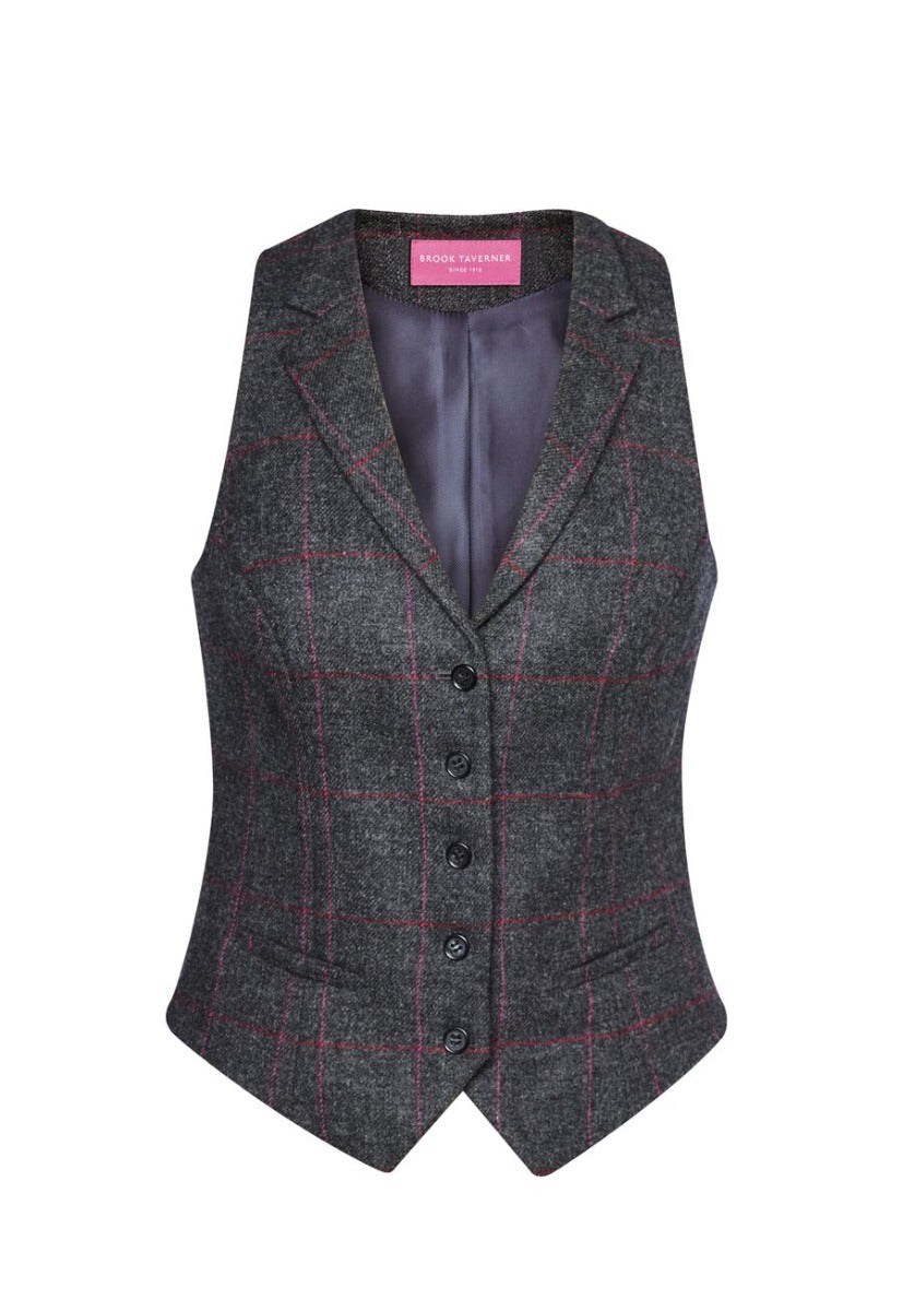 LADIES NASHVILLE TWEED WAISTCOAT-10603
