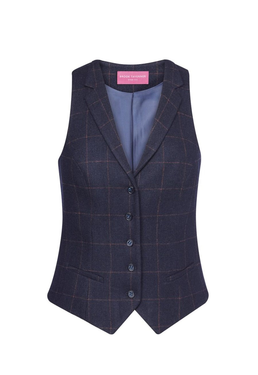LADIES NASHVILLE TWEED WAISTCOAT-10604