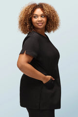 Nina V-Neck Beauty Tunic With Pockets