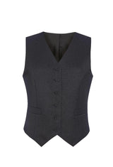 Charcoal Grey Ladies Business Waistcoat