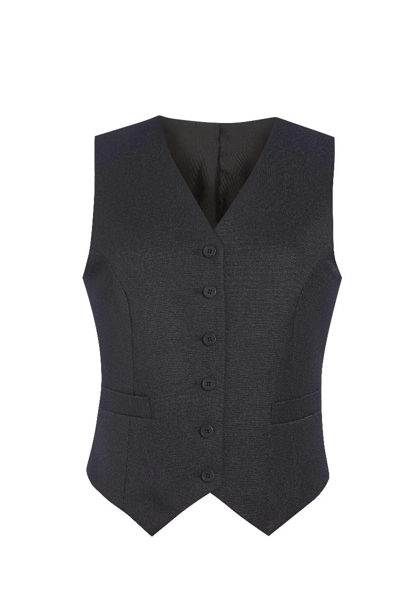 Charcoal Grey Ladies Business Waistcoat